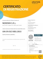 Nobema: certificato ISO 9001 2005